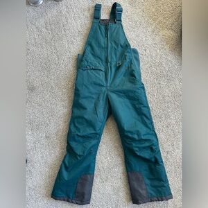 Arctix Kids Youth Snow Ski Snowboard Pants insulated Bib Overalls Sz XS Green